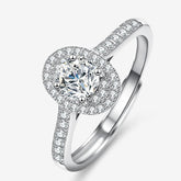 inel argint reglabil piatra ovala lume deloria