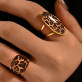 Inel leopard Deloria