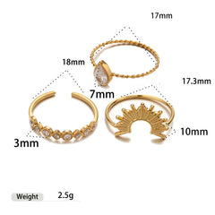 Inel otel inoxidabil Solara Deloria