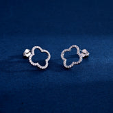 Cercei trifoi argint - Deloria