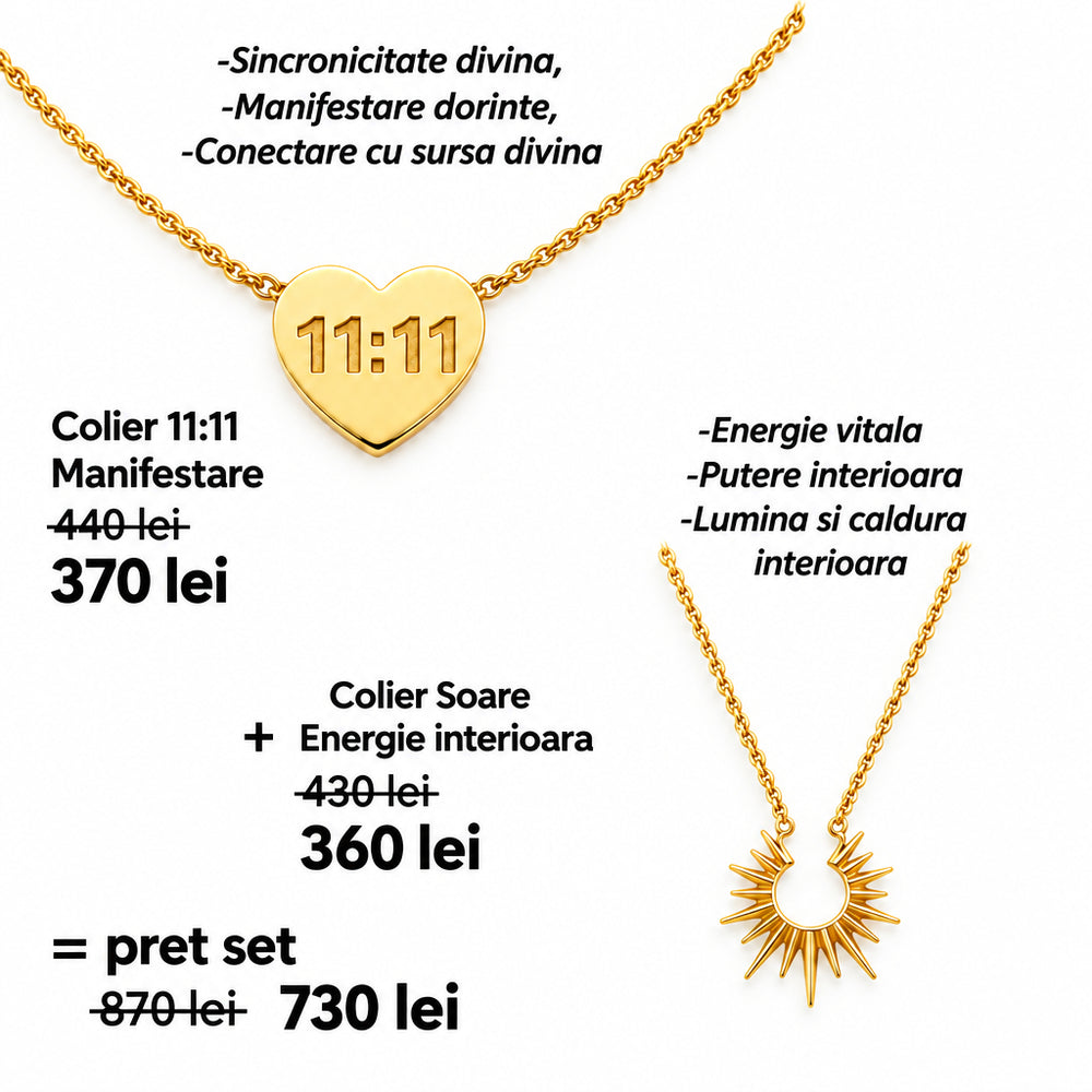 coliere manifestare 11:11 si soare conectare divina, energie