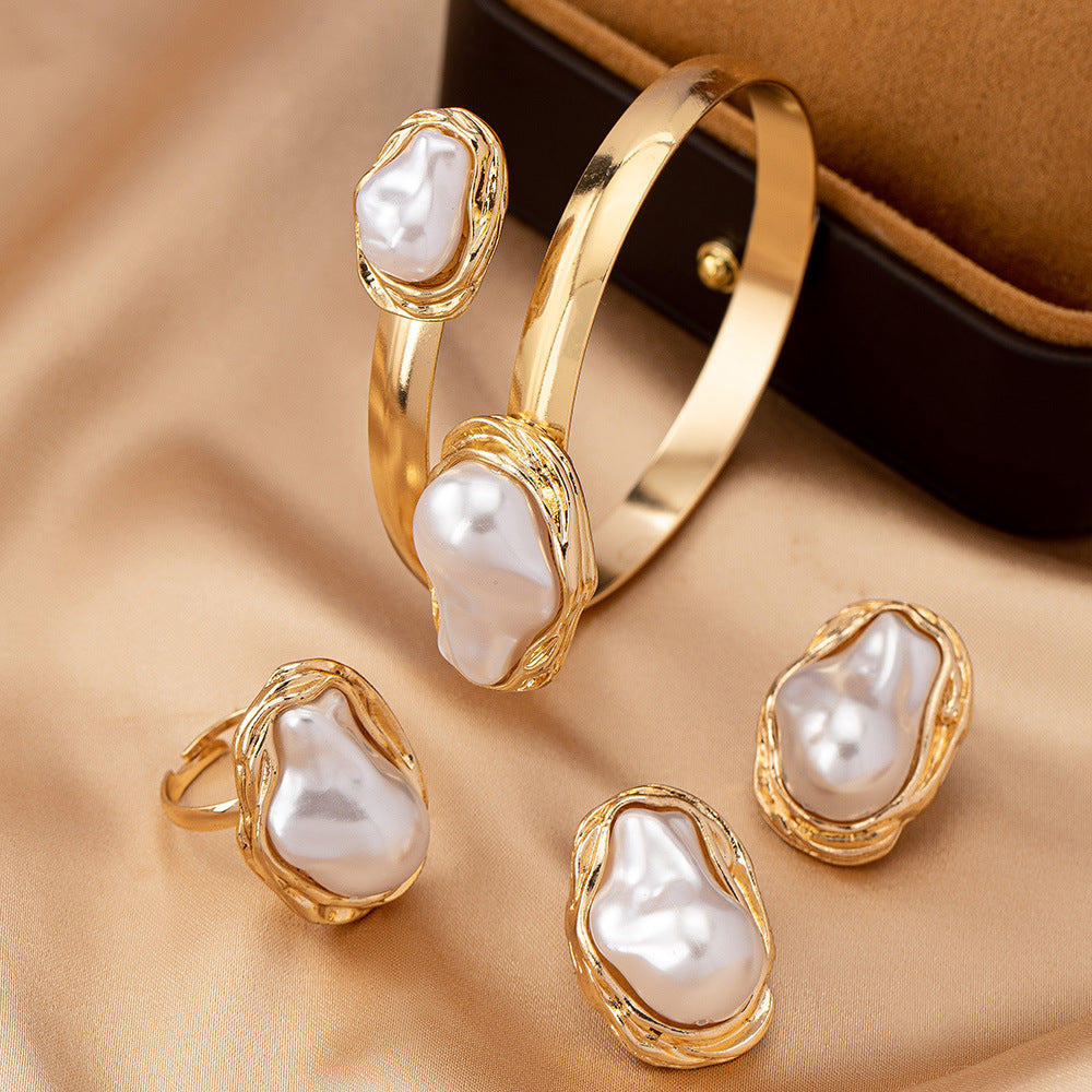 Bijuterii perle apa dulce Deloria - Retro pearl