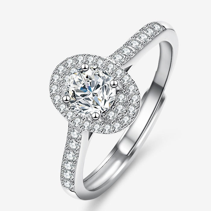 inel argint reglabil piatra ovala lume deloria