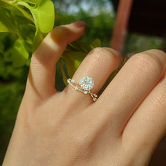 inel regalbil argint subtire dublu halo